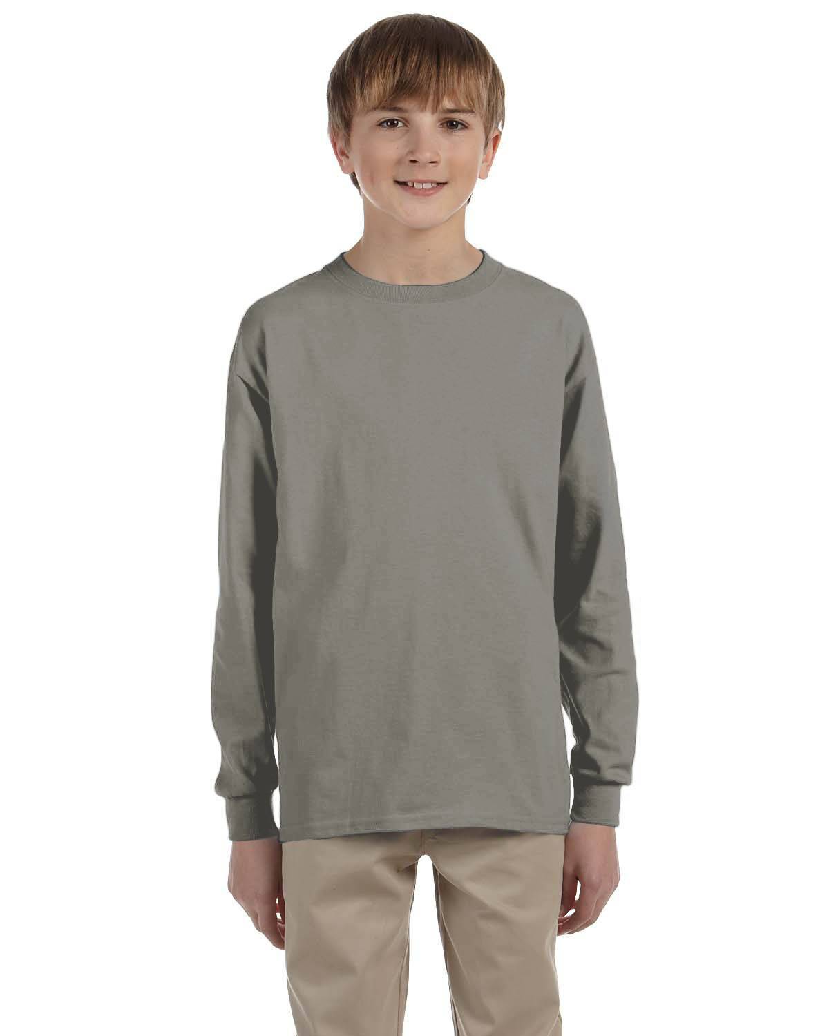 Gildan Youth Ultra Cotton 10 oz./lin. yd. Long-Sleeve T-Shirt | G240B