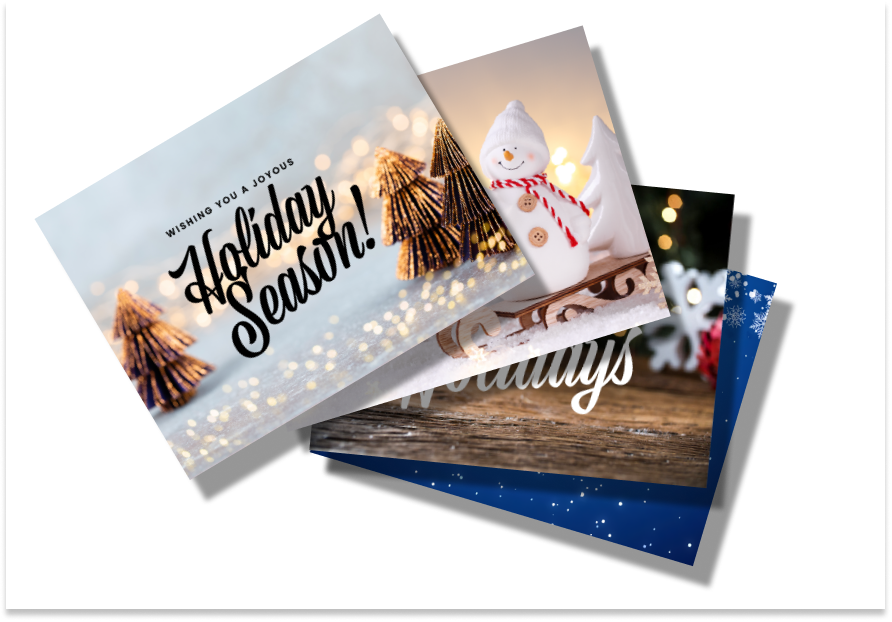 Predesigned Greeting Cards