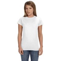 Gildan G640L Women White 3XL