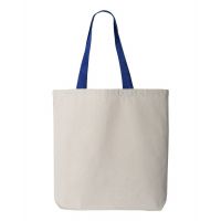 11L Canvas Tote | Q-Tees Q4400 Royal ONE SIZE