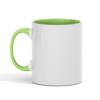 11oz Ceramic Mug-Green-11 oz