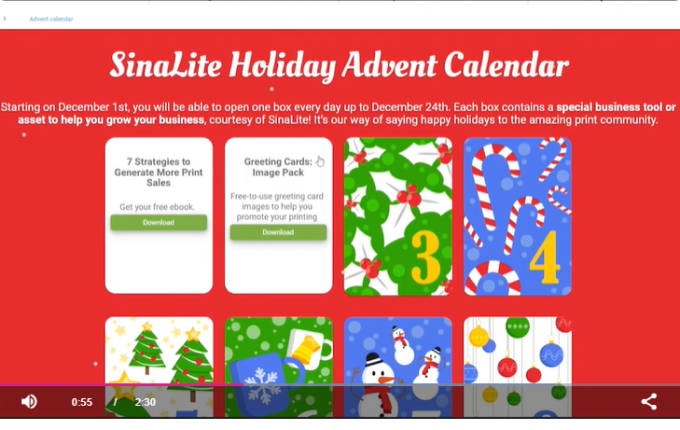 Fun and Festive Advent Calendar to Make Business Bright