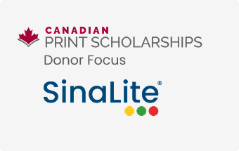 Canadian Print Scholarships Donor Focus: SinaLite