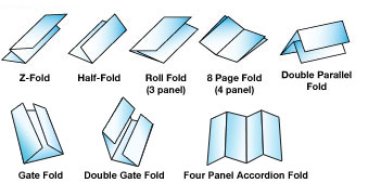 brochure folding