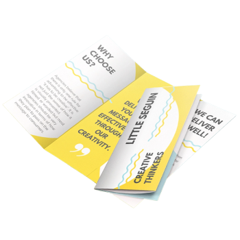 100lb Gloss Text Brochures