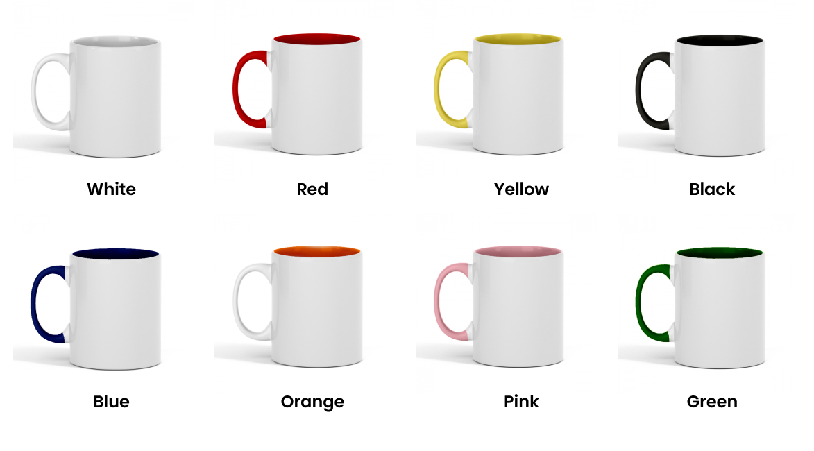 Custom Printed Mugs, No Minimum, 11oz Mug