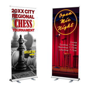 Save 10% on Metallic Foil Business Cards | Pull Up Banners: Silver Base | Spot UV Business Cards