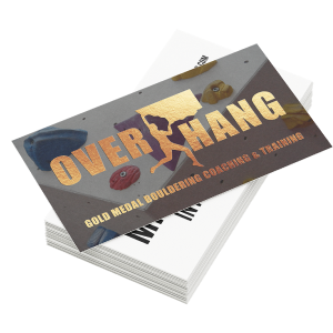 Save 10% on Foil Business Cards | 13pt enviro business cards | Spot UV business cards