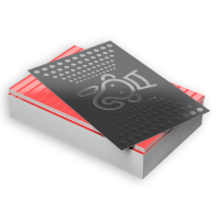 Business Cards Lamination + Spot UV
