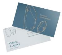 Cartes d'affaires 18pt (avec surface écrivable C1S)