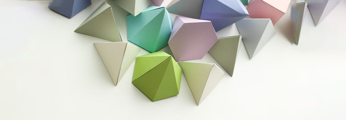 items created from folding