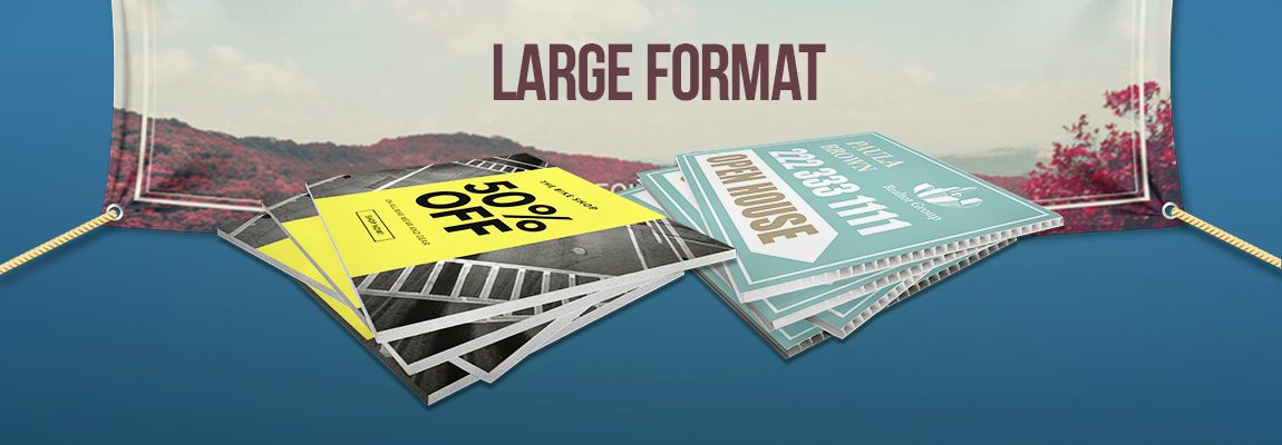 large format substrates