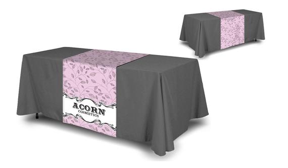 banners used for table runners