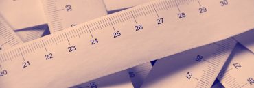 ruler to measure standard sizes for print products