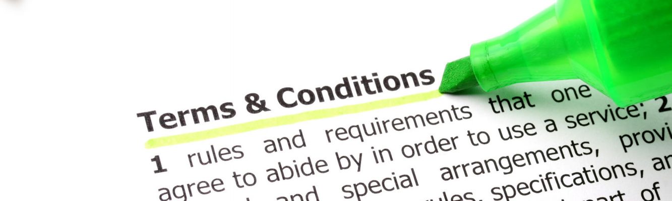 picture of terms and conditions