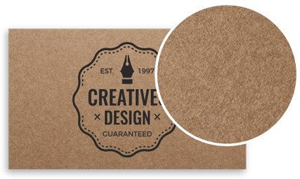 18pt Kraft Paper Postcards